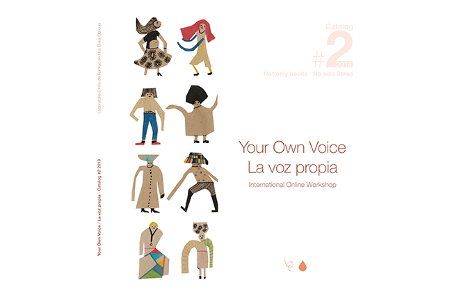 Ilustração para o catálogo do workshop Your own voice II
